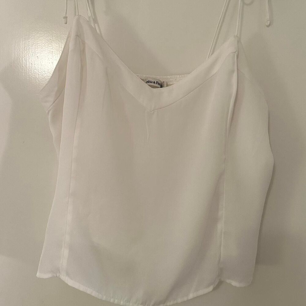 Abercrombie-fitch Women's White Vest